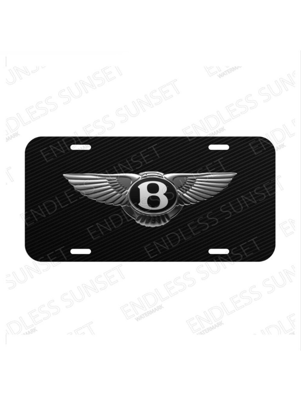 NEW Bentley Carbon Appearance Aluminum License Plate CAR SUV Truck